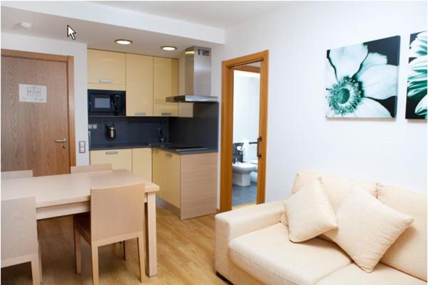 Apartahotel Castejón de Sos מראה חיצוני תמונה