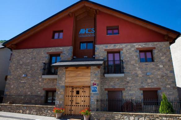 Apartahotel Castejón de Sos מראה חיצוני תמונה