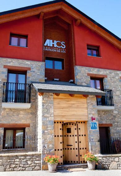 Apartahotel Castejón de Sos מראה חיצוני תמונה